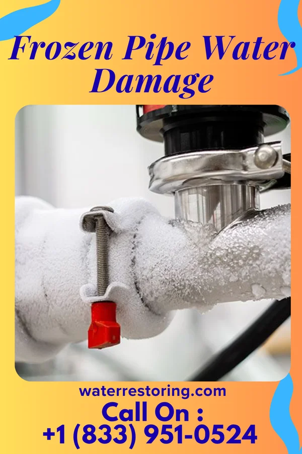 Frozen Pipe Water Damage in Springhill, MT